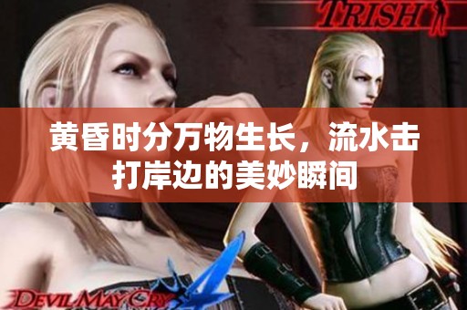 黄昏时分万物生长，流水击打岸边的美妙瞬间