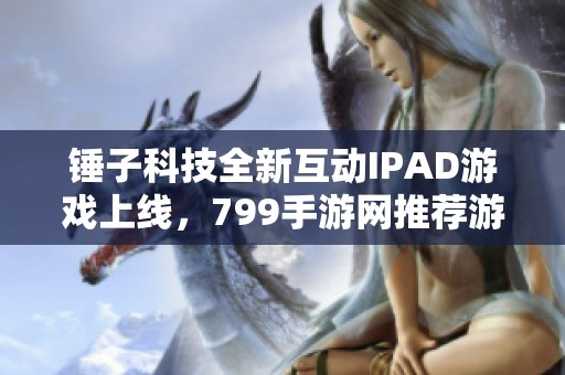锤子科技全新互动IPAD游戏上线，799手游网推荐游玩体验