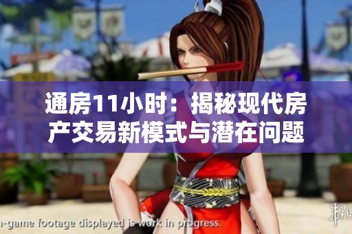 通房11小时：揭秘现代房产交易新模式与潜在问题