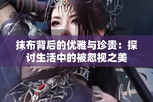 抹布背后的优雅与珍贵：探讨生活中的被忽视之美