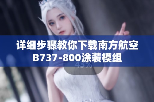 详细步骤教你下载南方航空B737-800涂装模组