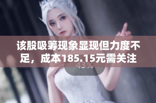 该股吸筹现象显现但力度不足，成本185.15元需关注调整机会