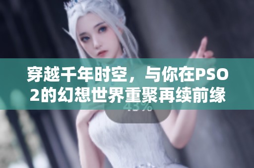 穿越千年时空，与你在PSO2的幻想世界重聚再续前缘