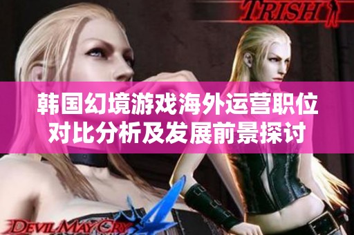 韩国幻境游戏海外运营职位对比分析及发展前景探讨