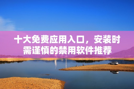 十大免费应用入口，安装时需谨慎的禁用软件推荐