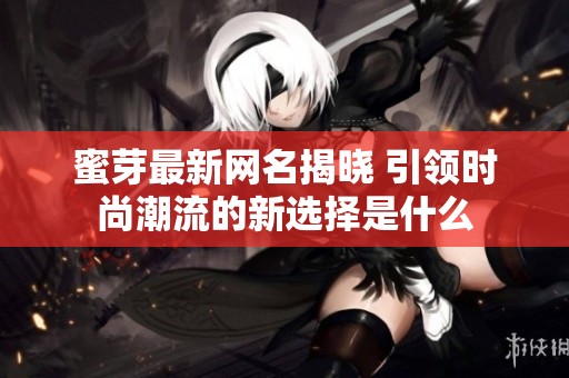 蜜芽最新网名揭晓 引领时尚潮流的新选择是什么