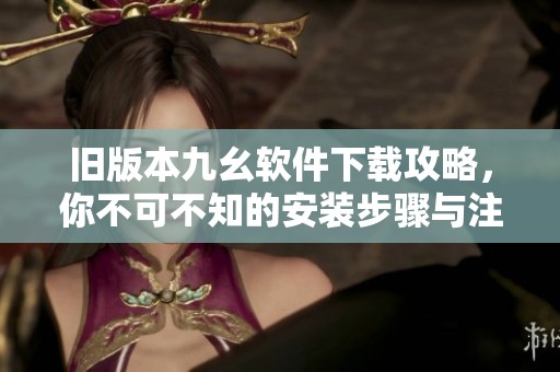 旧版本九幺软件下载攻略，你不可不知的安装步骤与注意事项