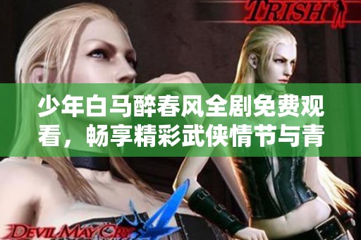 少年白马醉春风全剧免费观看，畅享精彩武侠情节与青春热血