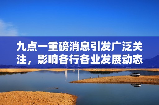 九点一重磅消息引发广泛关注，影响各行各业发展动态
