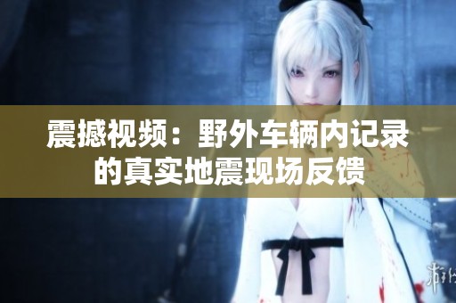 震撼视频：野外车辆内记录的真实地震现场反馈