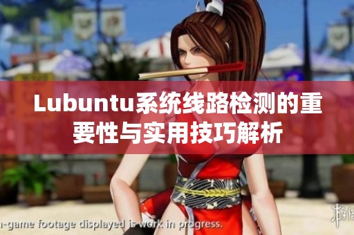 Lubuntu系统线路检测的重要性与实用技巧解析